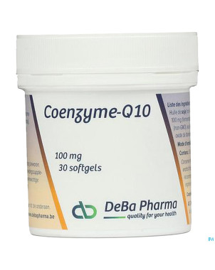 Q10 100mg    softgels  30    deba