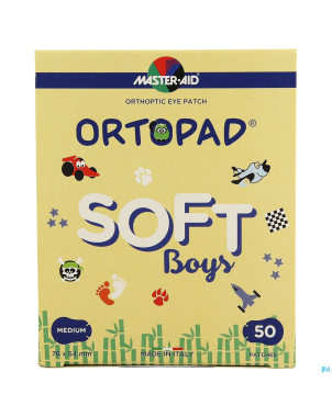 Ortopad soft boys medium   76x54mm 50 72242