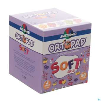 Ortopad soft girls junior  67x50mm 50 72231