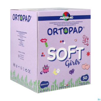Ortopad soft girls regular 85x59mm 50 72234