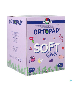 Ortopad soft girls regular 85x59mm 50 72234
