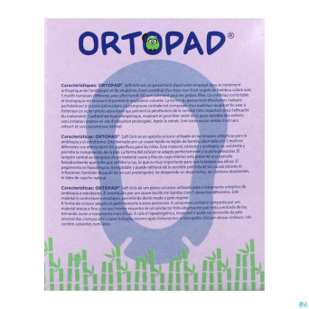 Ortopad soft girls regular 85x59mm 50 72234