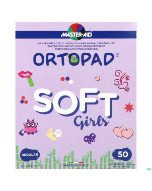 Ortopad soft girls regular 85x59mm 50 72234
