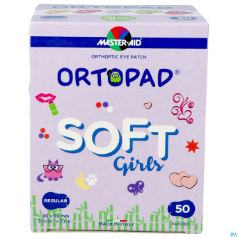 Ortopad soft girls regular 85x59mm 50 72234