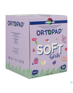 Ortopad soft girls medium  76x54mm 50 72232