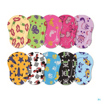 Ortopad soft girls medium  76x54mm 50 72232