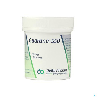 Guarana 550    v-caps  60x550mg    deba