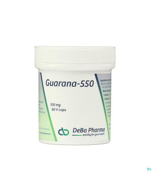 Guarana 550    v-caps  60x550mg    deba