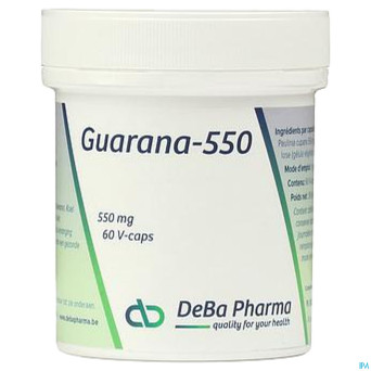 Guarana 550    v-caps  60x550mg    deba