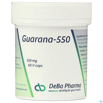 Guarana 550    v-caps  60x550mg    deba