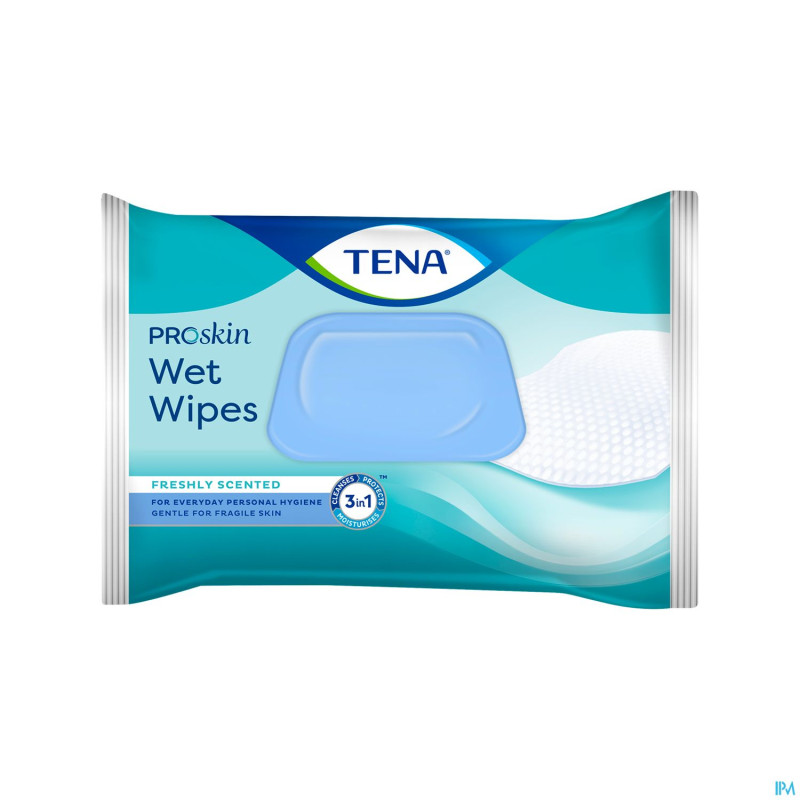 Tena wet wipes    29x22cm 48 6479
