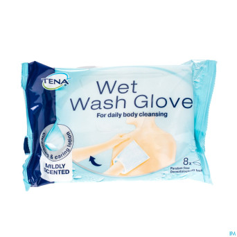 Tena wet wash gloves n/parf nf 8 1158