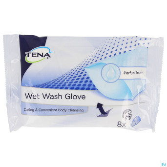 Tena wet wash gloves n/parf nf 8 1158