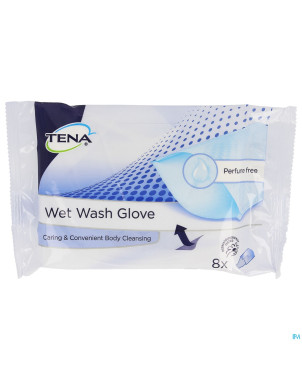 Tena wet wash gloves n/parf nf 8 1158