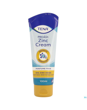Tena zinc cream nf  tube 100ml 4294