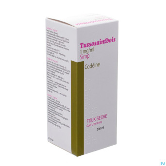 Tussosaintbois codeine  sirop 200ml