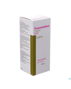 Tussosaintbois codeine  sirop 200ml