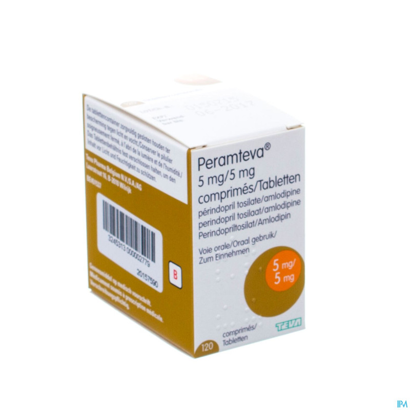 Peramteva  5 mg/ 5 mg comp 120
