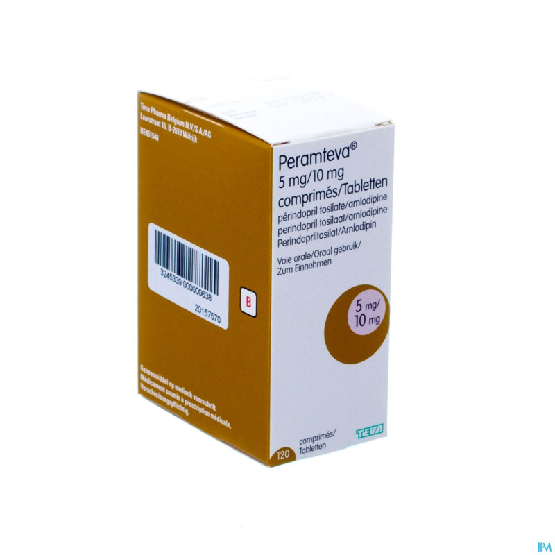 Peramteva  5 mg/10 mg comp 120