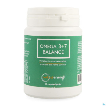 Natural energy  - omega 3+7 balance   caps 90