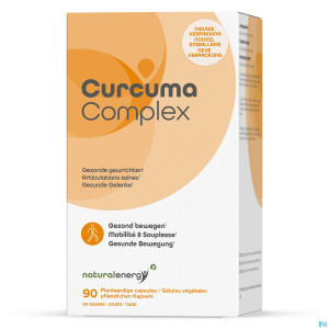 Natural energy curcuma complex caps 90