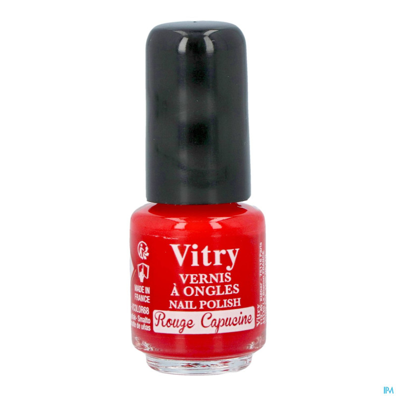 Vitry vao mini rouge capucine   4ml