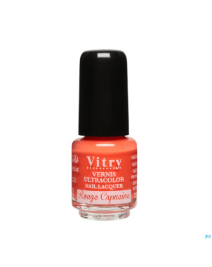 Vitry vao mini rouge capucine   4ml
