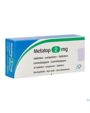 Metatop 2 mg comp 20 x 2 mg