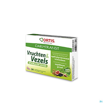 Ortis fruits & fibres ballonnement    cubes 24