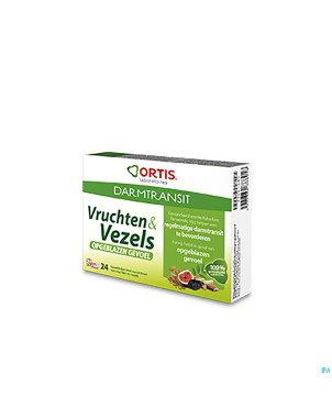 Ortis fruits & fibres ballonnement    cubes 24