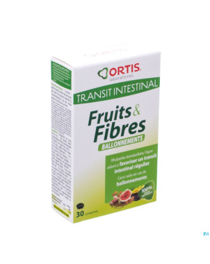 Ortis fruits & fibres ballonnement    tabl  30