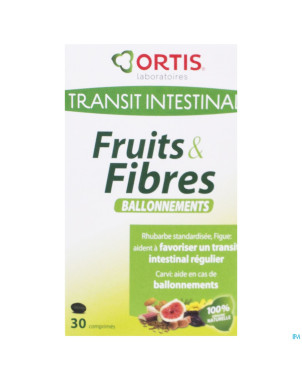Ortis fruits & fibres ballonnement    tabl  30