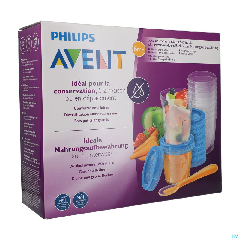 Philips avent via natural set gourmet