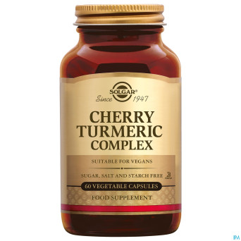 Solgar cherry turmeric complex    v-caps  60