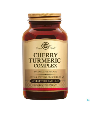 Solgar cherry turmeric complex    v-caps  60