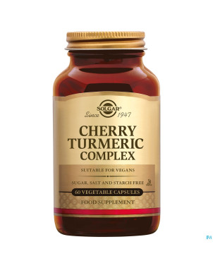 Solgar cherry turmeric complex    v-caps  60