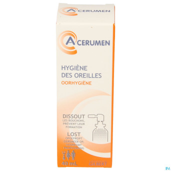 A-cerumen gilbert spray auriculaire colore 40ml
