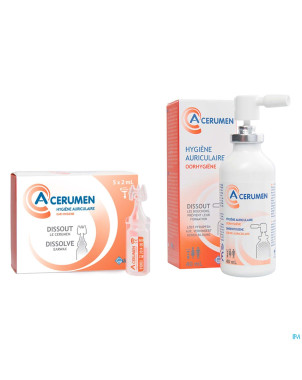 A-cerumen gilbert sol auriculaire colore 10x2ml