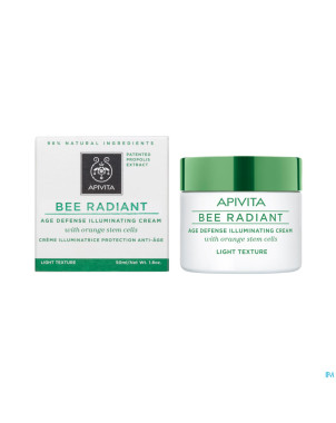 Apivita bee radiant creme a/age text.legere   50ml