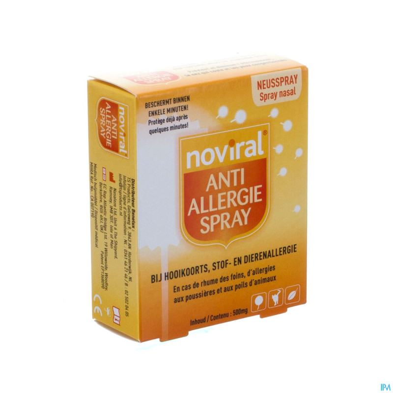 Noviral spray a/allergie pdr  500mg