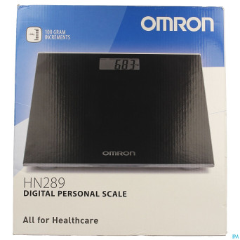 Omron hn289-ebk balance personelle numerique noir