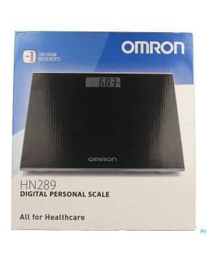Omron hn289-ebk balance personelle numerique noir