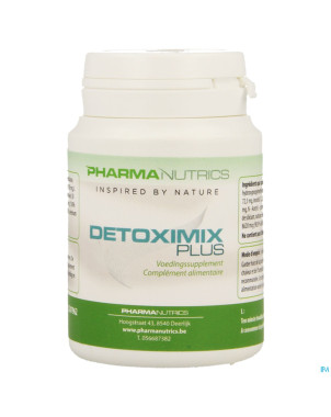 Detoximix plus pot caps 60    pharmanutrics