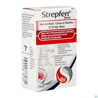 Strepfen 8,75mg spray sol pulv buccale    15ml