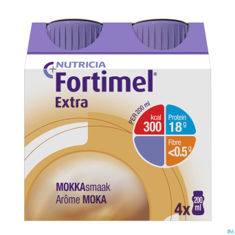 Fortimel extra mokka    4x200ml rempl.2401503