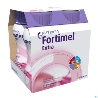 Fortimel extra fraise nf    4x200ml rempl.2401487