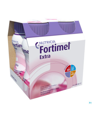 Fortimel extra fraise nf    4x200ml rempl.2401487