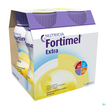 Fortimel extra vanille nf   4x200ml rempl.2401511