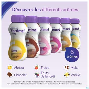 Fortimel extra vanille nf   4x200ml rempl.2401511