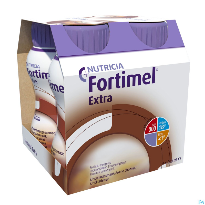 Fortimel extra choco nf    4x200ml rempl.2401495